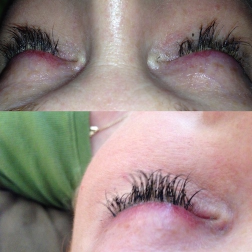 Eyelash Extensions Corrective work | Before and After 2